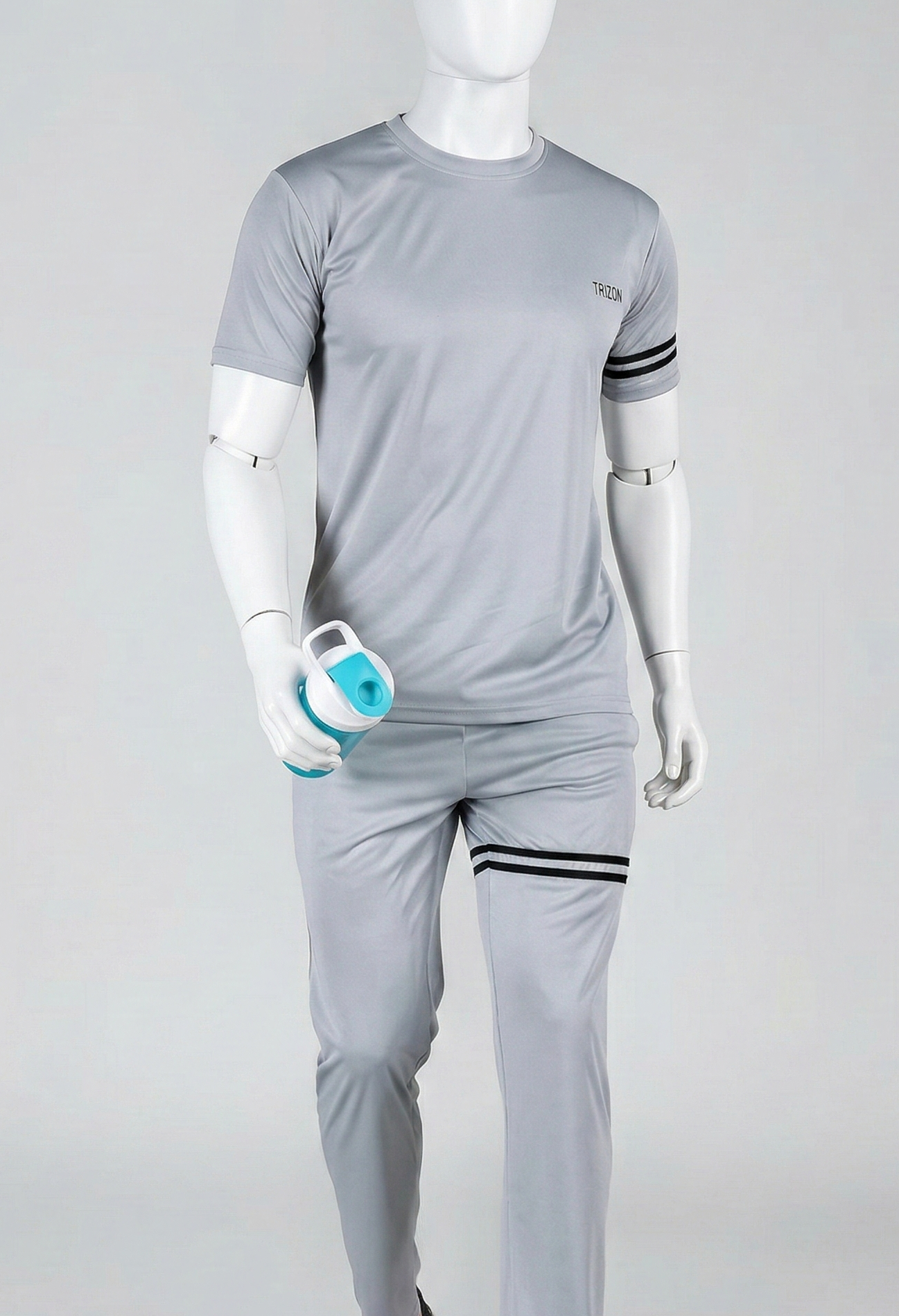 Athletic Tech Shirt & Track Set